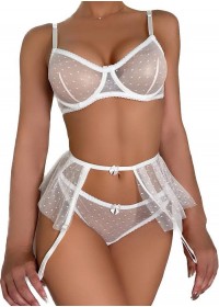 Sous-vêtement sexy pour femme en tulle transparent Sophie Libertine Vannes