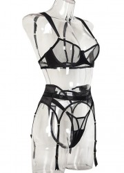 Sophie Libertine Vannes lingerie sexy à petit prix pour femme en tulle et satin noir