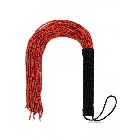 Martinet cordelette noir et rouge sophie libertine