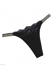 Joli petit string femme velours noir avec strass-sophie-libertine