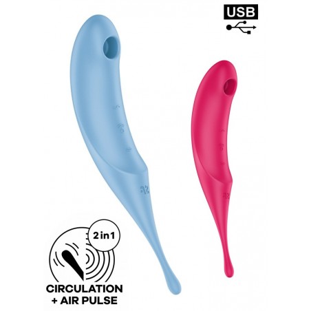 Satisfyer Stimulateur de clitoris Twirling Pro  sophie libertine