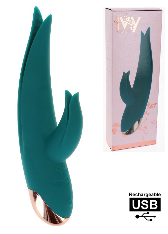 Vibromasseur -rechargeable USB-Sage Pinpoint Vibrator- vert