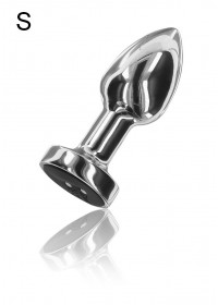 Plug anal Métal Vibrant Rechargeable USB The Glider Buttplug -petit-S