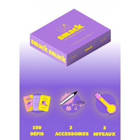 smack le jeu inclusif vendu chez Sophie Libertine Vannes