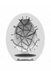 Satisfyer Masturbateur homme Egg orange crunchy structure