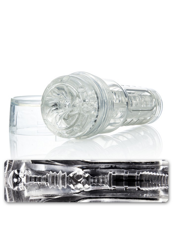 Fleshlight Masturbateur homme transparent Go Torque Ice