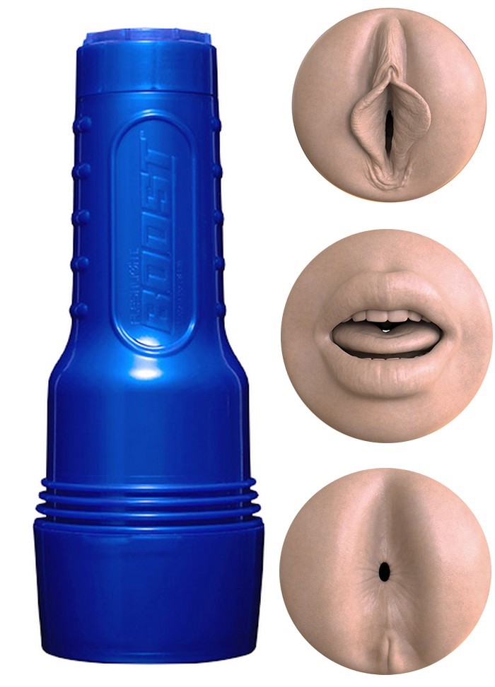 Fleshlight masturbateur homme Boost Medium Flesh Vagin-Bouche ou Anus-sophie-libertine