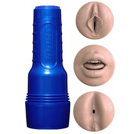 Fleshlight masturbateur homme Boost Medium Flesh Vagin-Bouche ou Anus-sophie-libertine