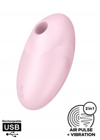 Satisfyer Vulva Lover 3 Rechargeable Aspirateur clitoris & Vibrant  rose