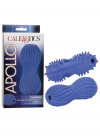 Masturbateur homme reversible Apollo Dual Stroker bleu sophie libertine