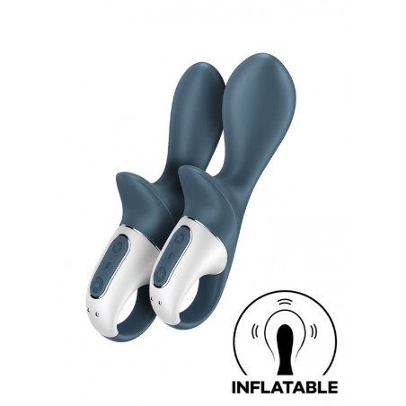 Gode anal vibrant et gonflable mixte en vente chez Sophie Libertine Vannes
