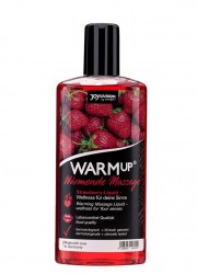 Huile chauffante & comestible fraise Warmup 150ml