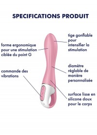 Description du sextoy Satisfyer Air pump vibrator