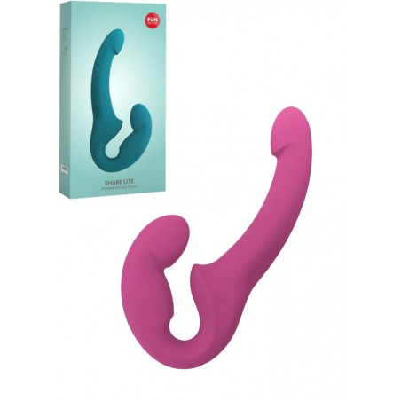 FunFactory Lite Gode sans ceinture Share Taille M Stimulateur point G rose-bleu