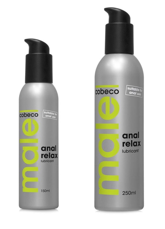 Cobeco Lubrifiant Eau anal Relax Male - 150 ml & 250 ml