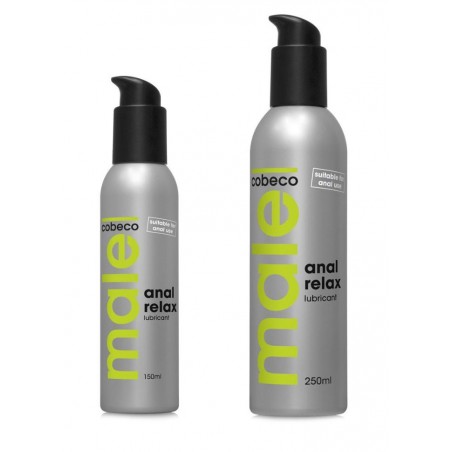 Cobeco Lubrifiant Eau anal Relax Male - 150 ml & 250 ml