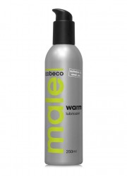 Cobeco Lubrifiant Eau anal Warm Male chauffant 250ml