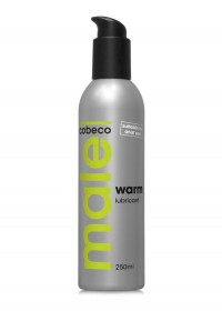 Cobeco Lubrifiant Eau anal Warm Male chauffant 250ml