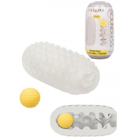 Masturbateur htransparent reversible Boundless Squishy Ball Stroker -sophie-libertine
