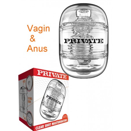 Private Masturbateur transparent Vagin & Anus Clear Shot Pussy & Ass