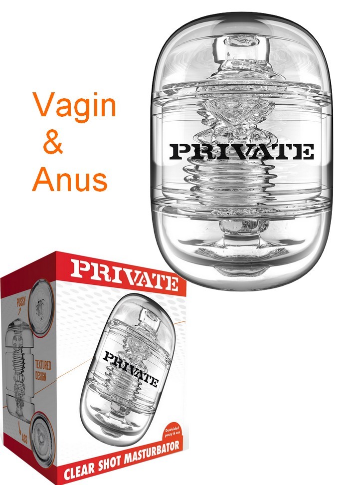Private Masturbateur transparent Vagin & Anus Clear Shot Pussy & Ass