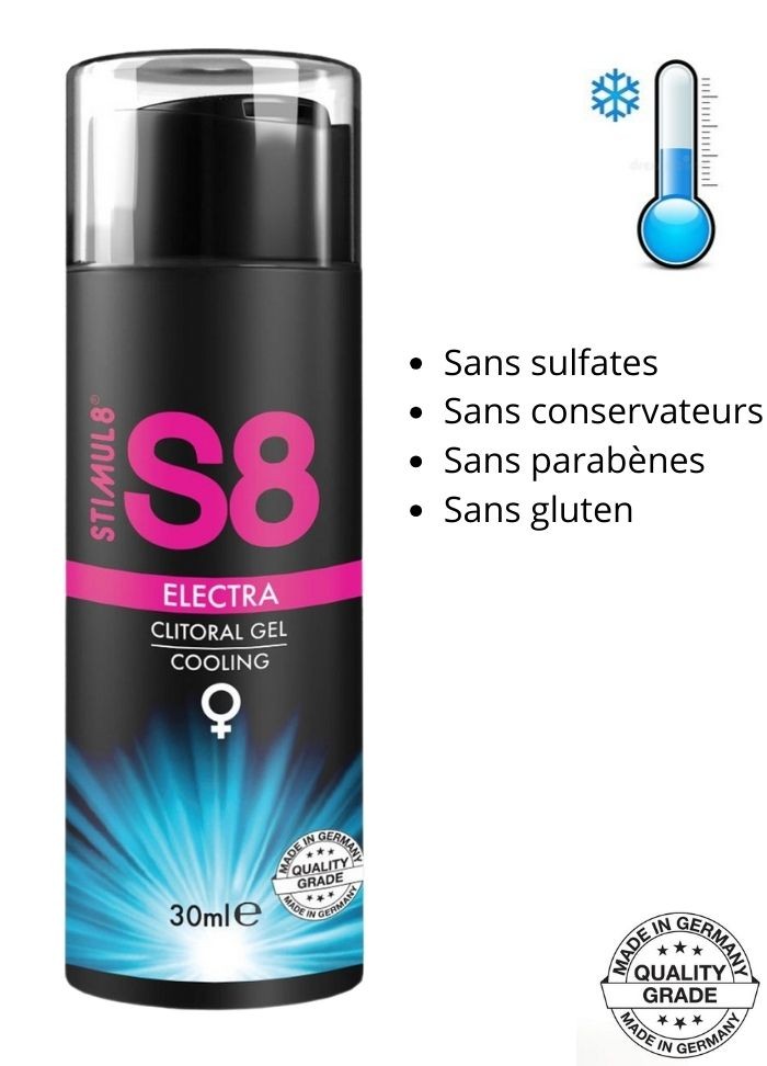 Gel stimulant a effet froid pour de nouvelles sensations en vente chez Sophie Libertine Vannes