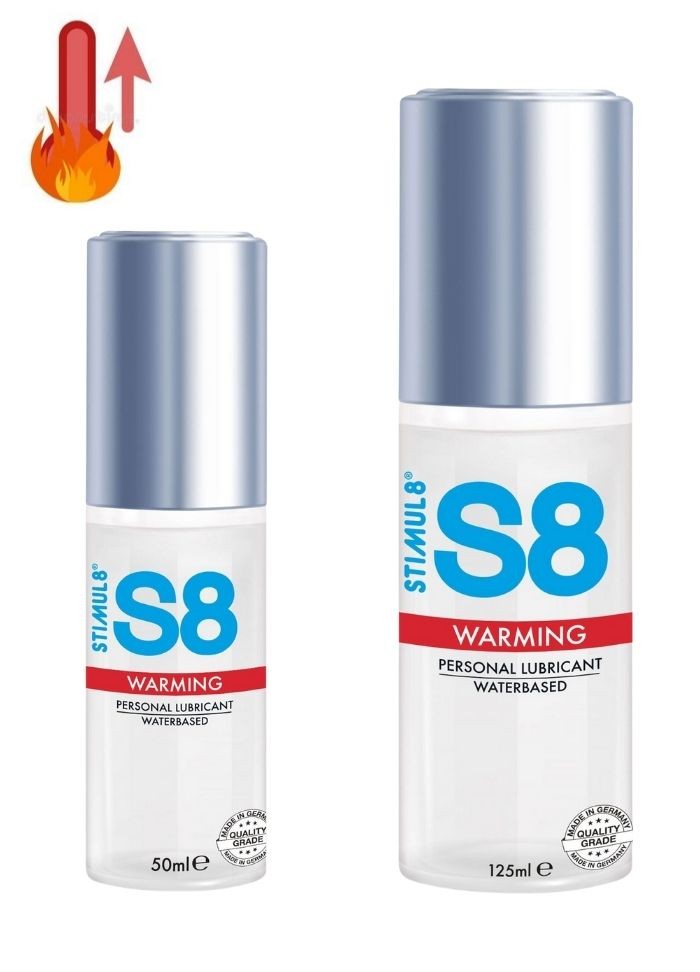 S8 Lubrifiant Eau S8 WB Warming Lube chauffant - 50ml & 125 ml
