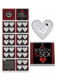 Jeu a gratter pour couple gay Secret play 7 jours de sexe a gratter en vente chez Sophie Libertine Vannes