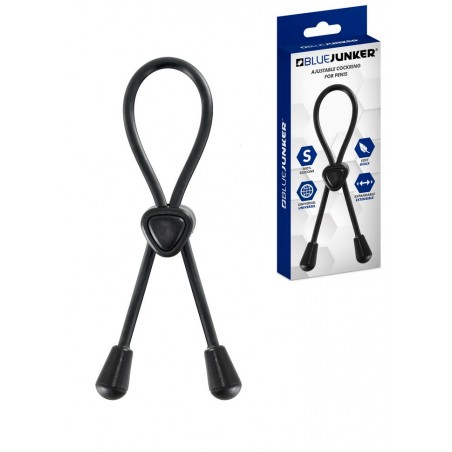 Cockring Lasso ajustable à boucle Blue junker -sophie-libertine