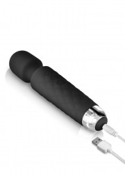 Baguette de massage vibrante rechargeable noire de la marque Yoba en vente chez Sophie Libertine Vannes