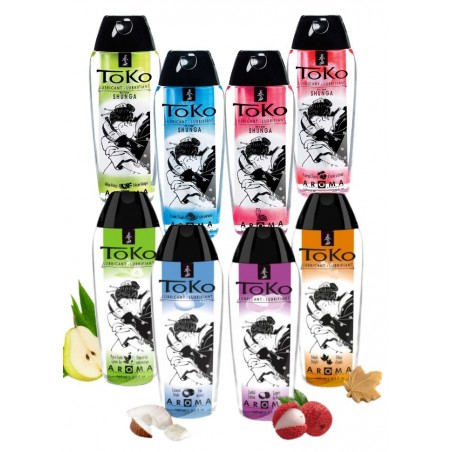 Toko lubrifiant comestible Aroma lub qui glisse et qui se mange en vente chez Sophie Libertine Vannes