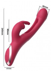 Sextoy pour femme rabbit double pénétration et stimulation du clitoris en vente à la boutique Sophie Libertine Vannes