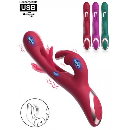 Rabbit triple point G deep spot et vibration clitoridienne en vente chez Sophie Libertine Vannes