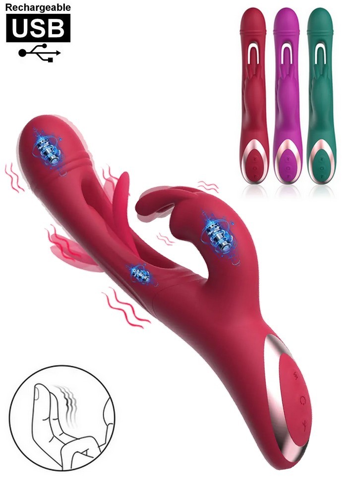 Sextoy pour femme rabbit double pénétration et stimulation du clitoris en vente à la boutique Sophie Libertine Vannes