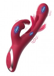 Sextoy pour femme rechargeable avec triple stimulation point G et clitoris en vente chez Sophie Libertine Vannes