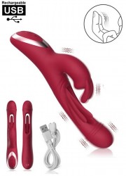 Sextoy pour femme rabbit nouvelle génération avec langue de stimulation interne en vente chez Sophie Libertine Vannes