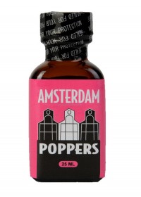 grand flacon Poppers Amsterdam - amyle - 25 ml petit prix chez Sophie Libertine Vannes