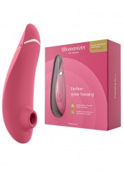 Womanizer Premium 2 rose en vente chez Sophie Libertine Vannes sexshop Morbihan en Bretagne