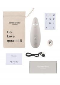 Womanizer Premium 2 - sextoy clitoridien qui aspire legerement système pleasure air en vente dans le Morbihan