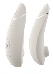 Womanizer premium 2 gris sextoy haut de gamme pour une stimulation accrue du clitoris en vente chez Sophie Libertine Vannes