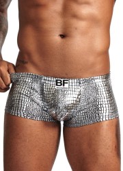 Boxer homme imprimé Crocodile argenté en vente chez Sophie Libertine Vannes