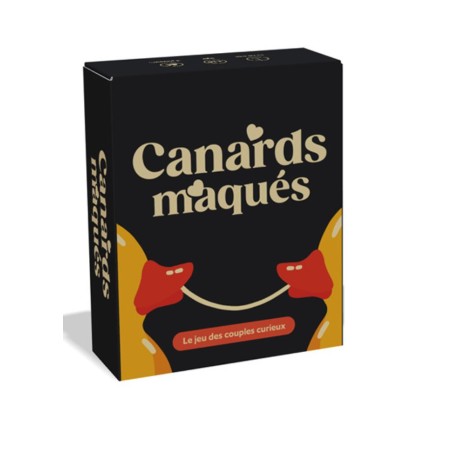 Jeu de cartes pour couple Canards Maqués en vente chez Sophie Libertine Vannes