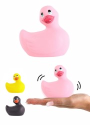 Canard vibrant Mini duckie 2.0 - rose-jaune-noir-sophie libertine