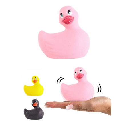 Canard vibrant Mini duckie 2.0 - rose-jaune-noir-sophie libertine