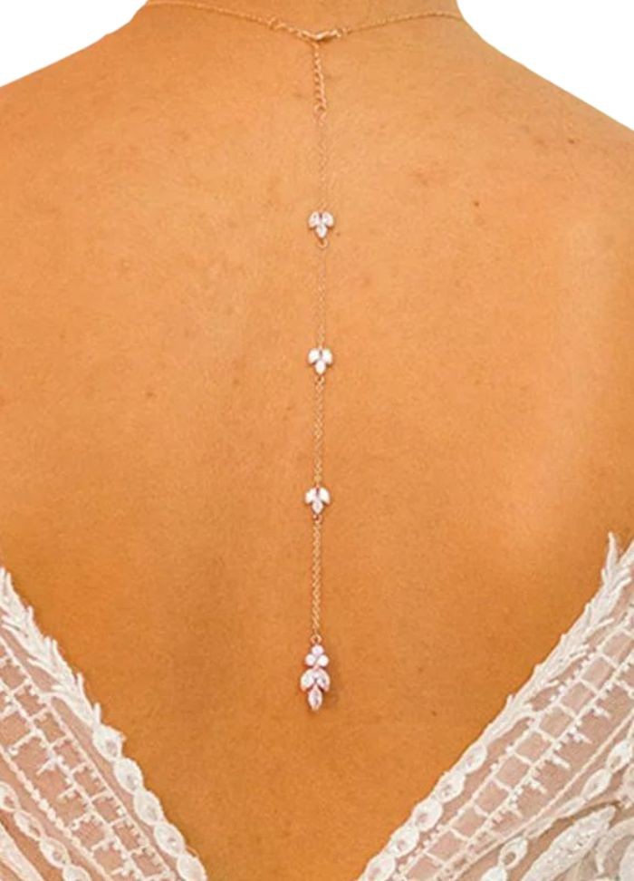 Collier bijou de dos -...