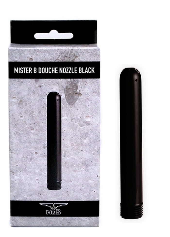 Canule Douche anal Nozzle Black