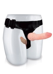 gode ceinture femme double gode vagin et gode externe-sophielibertine