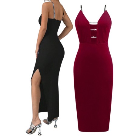 robe sexy nouvel an-black or red dress-sophielibertine-séné