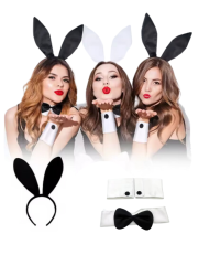 Kit de déguisement bunny lapine sexy playboy pour Pâques en vente chez Sophie Libertine Vannes