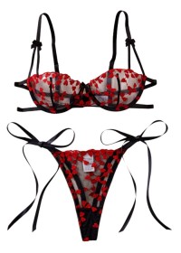 Lingerie sexy pour femme ensemble a petit prix pour faire plaisir à la Saint Valentin